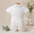 Conjunto tul niño con camisa organza