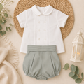 Conjunto niño camisa botones corrales