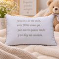 Cojin bebé Jesusito de mi vida beige